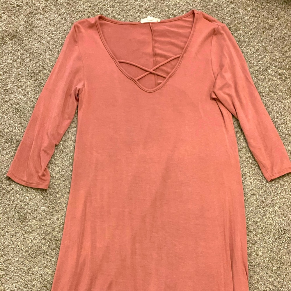 Pink dress